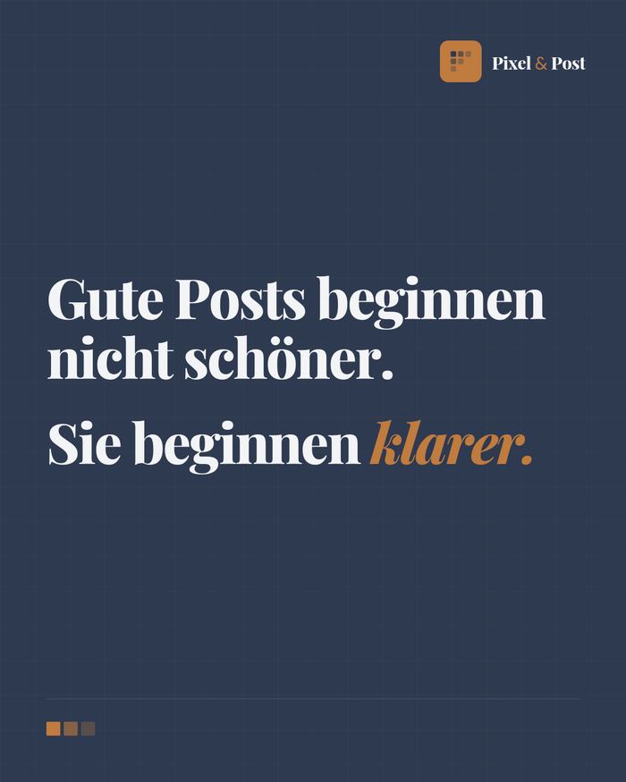 Dunkler typografischer Beitrag